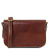 Carmen - Leather shoulder bag with flap